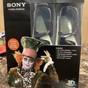Sony Black 3D Active Glasses Duo